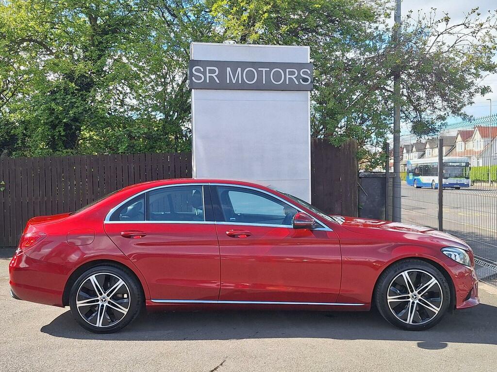 Mercedes-Benz C Class Saloon 2.0 C220d Sport Edition Premium G-tronic KP20KLD Red #6