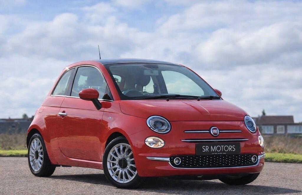 Fiat 500 Hatchback 1.2 Lounge Euro 6 Ss 201868 Pink