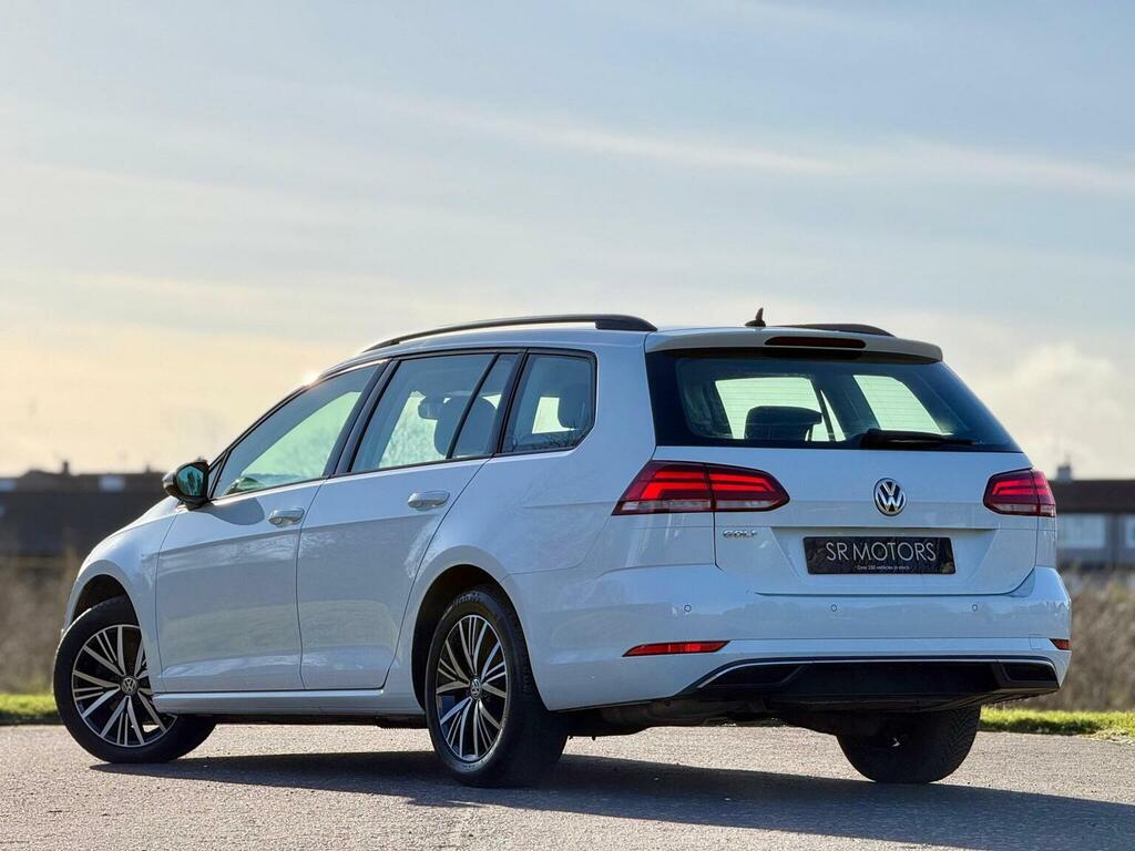 Volkswagen Golf Estate 2.0 Tdi Se Nav Euro 6 Ss 201818 DG18BXL White #3