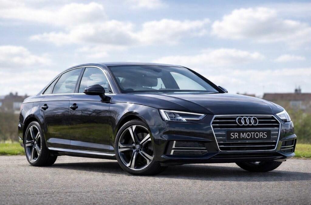 Audi A4 Saloon 2.0 Tdi Ultra S Line S Tronic Euro 6 Ss Blue