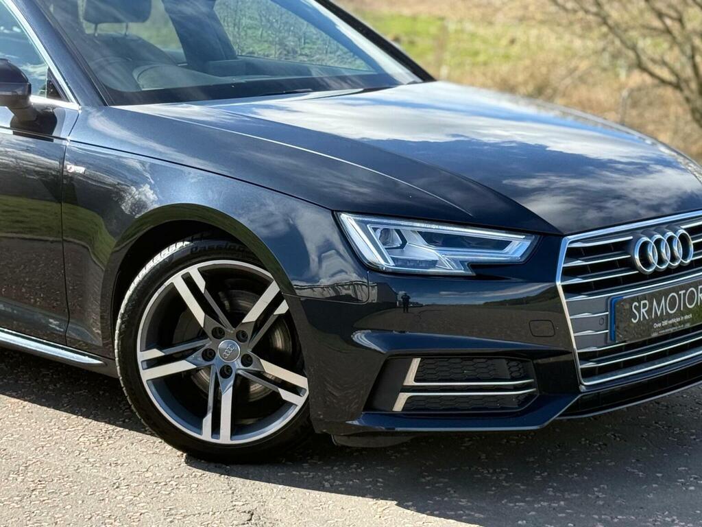 Audi A4 Saloon 2.0 Tdi Ultra S Line S Tronic Euro 6 Ss VO66LNG Blue #5