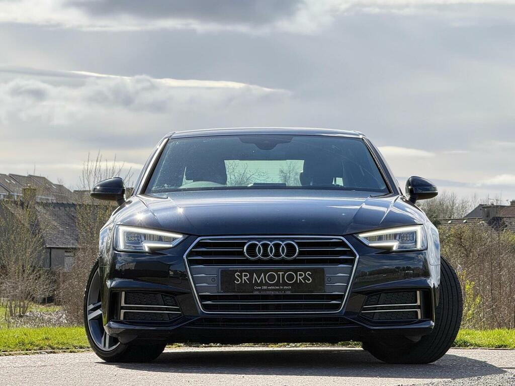Audi A4 Saloon 2.0 Tdi Ultra S Line S Tronic Euro 6 Ss VO66LNG Blue #2