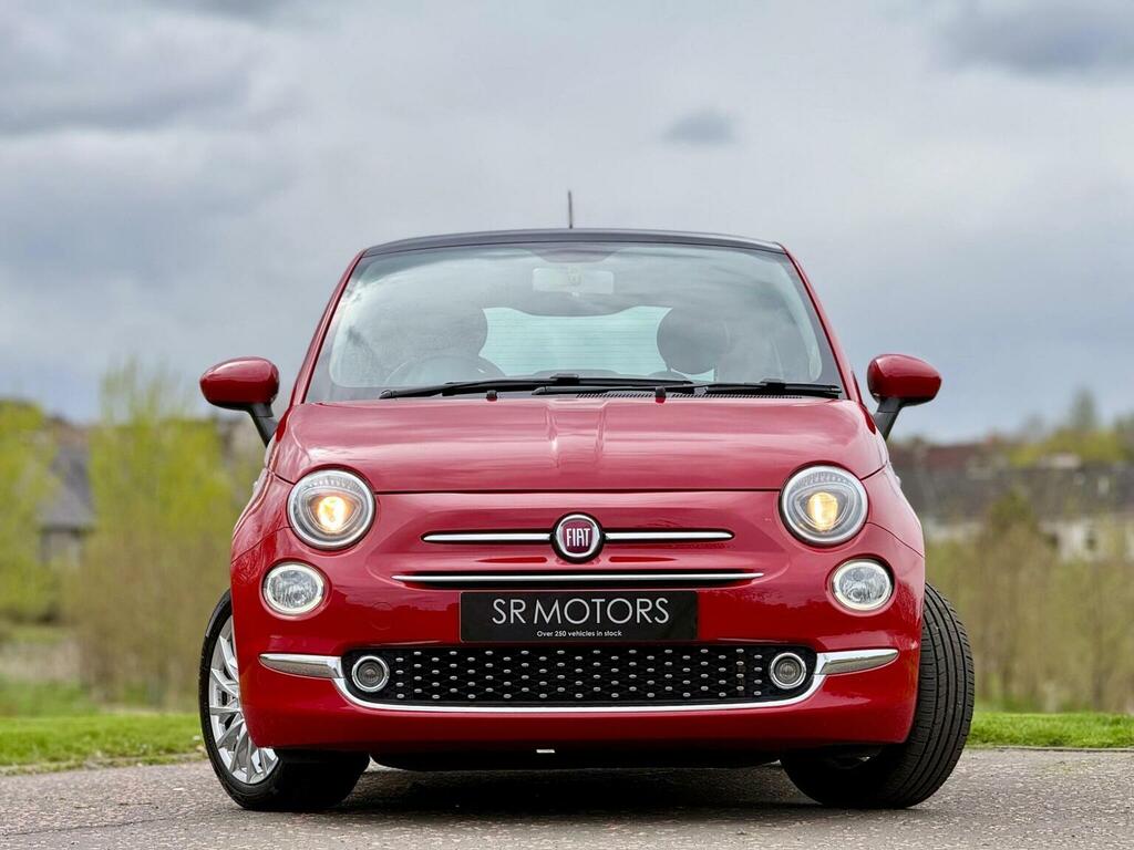 Fiat 500 Hatchback 1.2 Lounge Euro 6 Ss 201818 PK18UUF Red #3