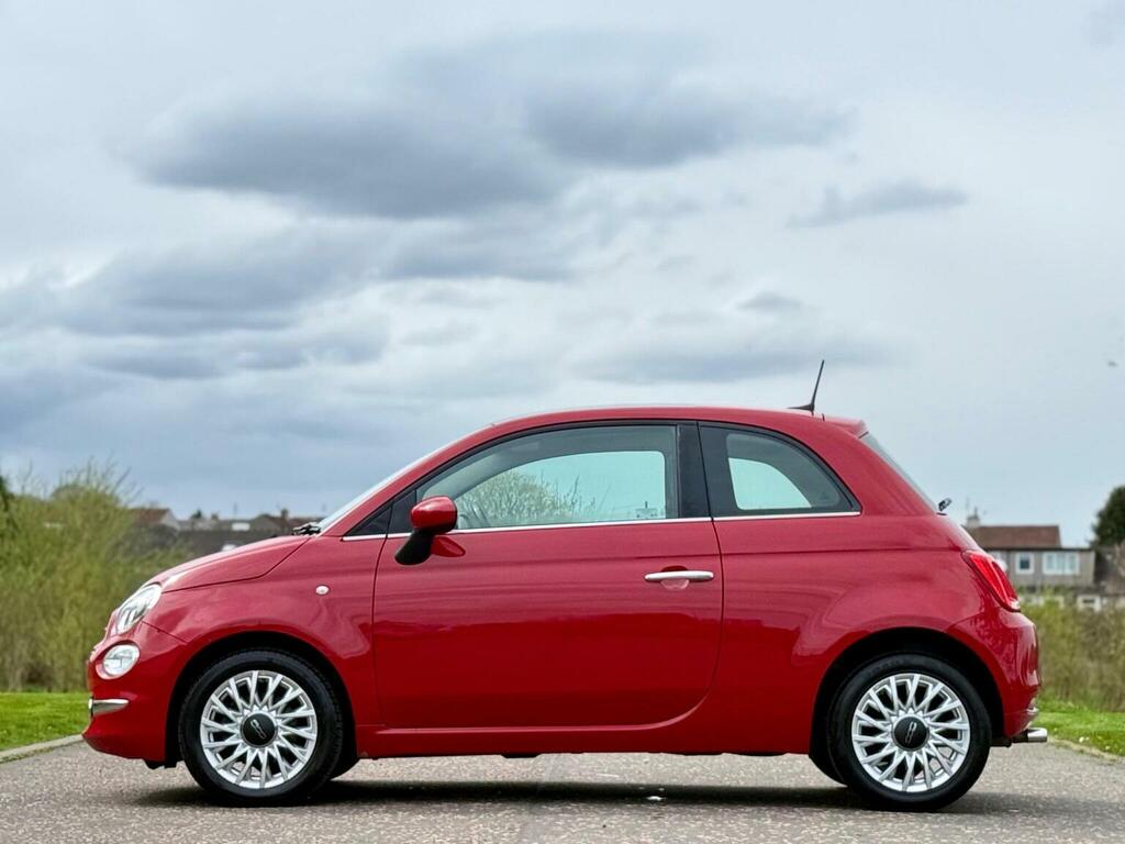 Fiat 500 Hatchback 1.2 Lounge Euro 6 Ss 201818 PK18UUF Red #5