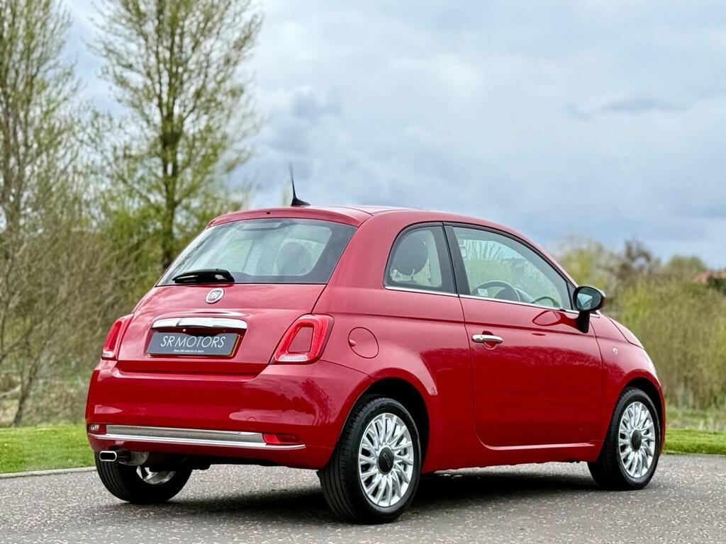 Fiat 500 Hatchback 1.2 Lounge Euro 6 Ss 201818 PK18UUF Red #4