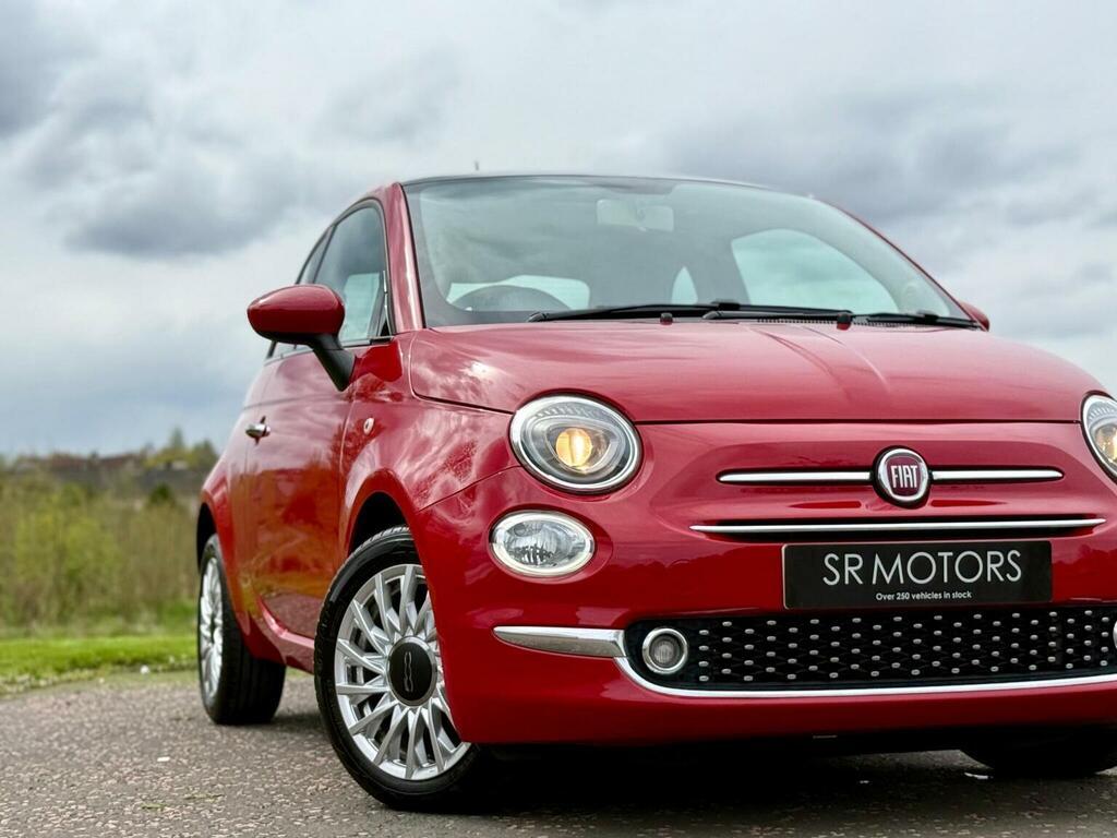 Fiat 500 Hatchback 1.2 Lounge Euro 6 Ss 201818 PK18UUF Red #2