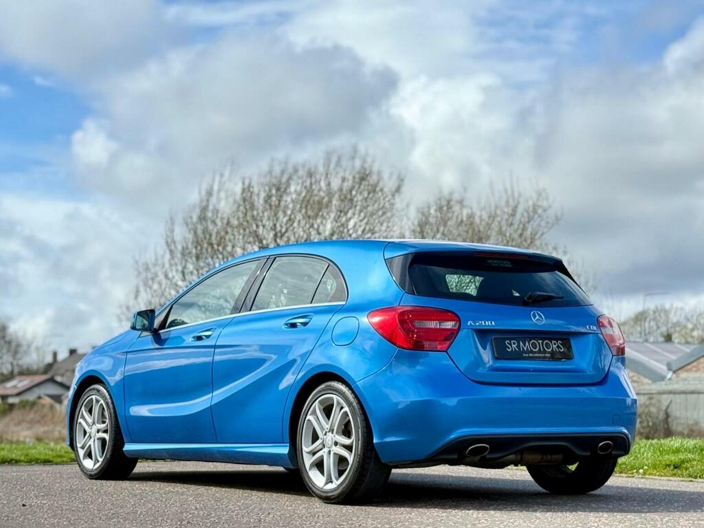 Mercedes-Benz A Class Hatchback 1.8 A200 Cdi Sport 7G-dct Euro 5 Ss 5 Blue #6