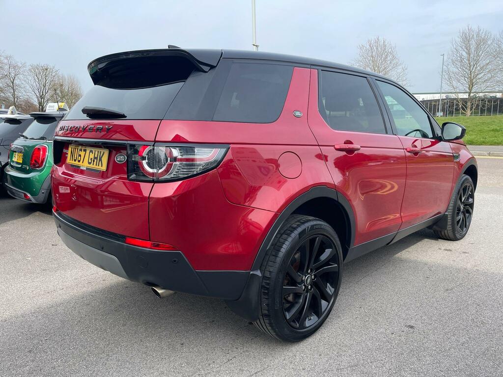 Land Rover Discovery Sport 2.0 Td4 Hse Black 4Wd Euro 6 Ss NU67GHK Red #6