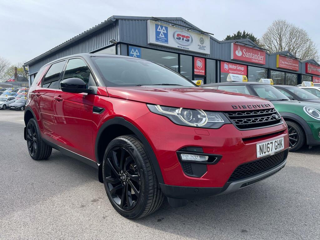 Land Rover Discovery Sport 2.0 Td4 Hse Black 4Wd Euro 6 Ss Red