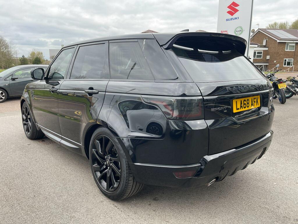 Land Rover Range Rover Sport 2.0 Si4 Gpf Hse 4Wd Euro 6 Ss Black #4