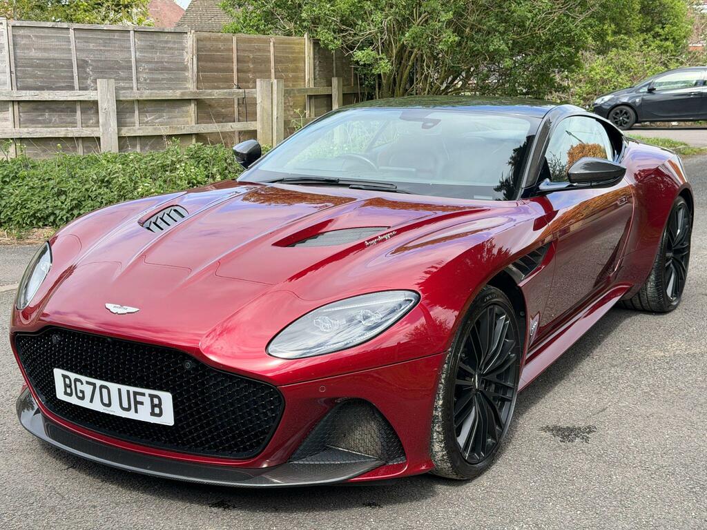 Aston Martin DBS 5.2 V12 Biturbo Superleggera Coupe Red #5