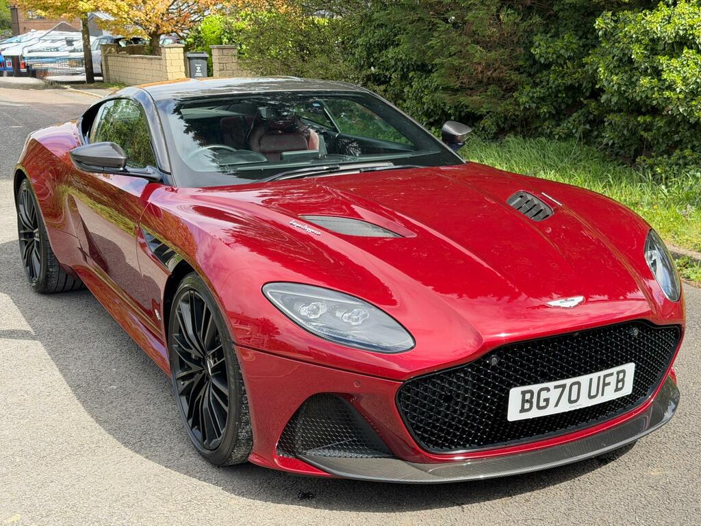 Aston Martin DBS 5.2 V12 Biturbo Superleggera Coupe Red #3