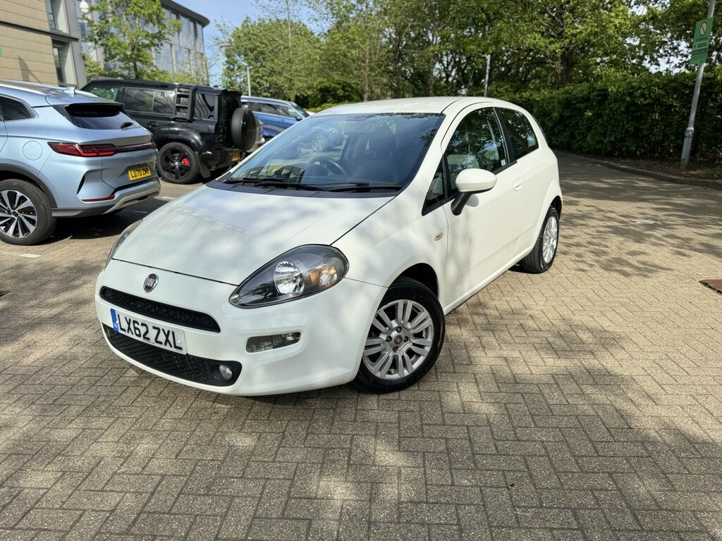 Fiat Punto 1.2 Punto 3-Door 1.2 8V 69 Easy 2012 White #3