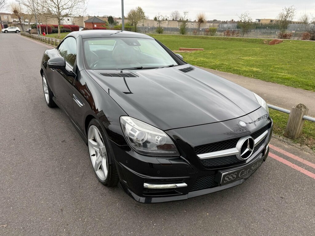 Mercedes-Benz SLK 1.8 Slk200 Blueefficiency Amg Sport Edition 125 G- WF61XAN Black #2