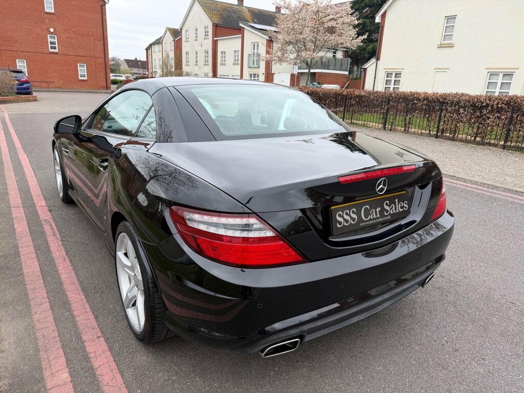 Mercedes-Benz SLK 1.8 Slk200 Blueefficiency Amg Sport Edition 125 G- WF61XAN Black #6
