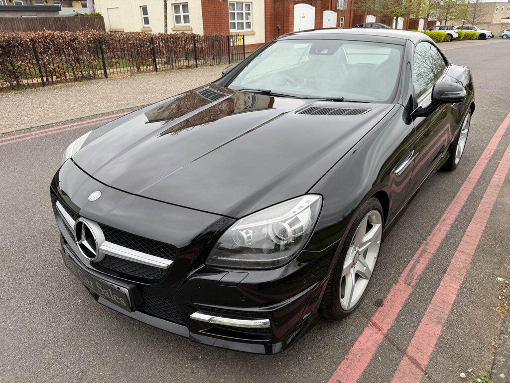 Mercedes-Benz SLK 1.8 Slk200 Blueefficiency Amg Sport Edition 125 G- WF61XAN Black #4