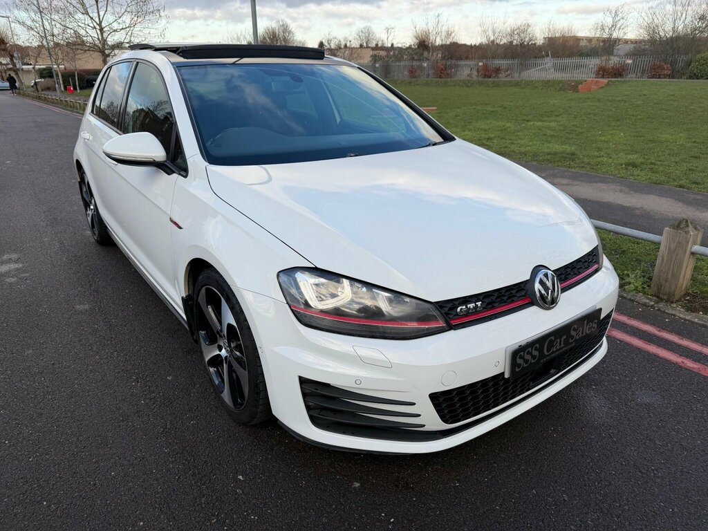 Volkswagen Golf 2.0 Tsi Bluemotion Tech Gti Euro 6 Ss YW16UXL White #2