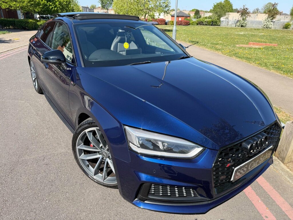 Audi S5 3.0 Tfsi V6 Sportback Tiptronic Quattro Euro 6 S LW17YTH Blue #4