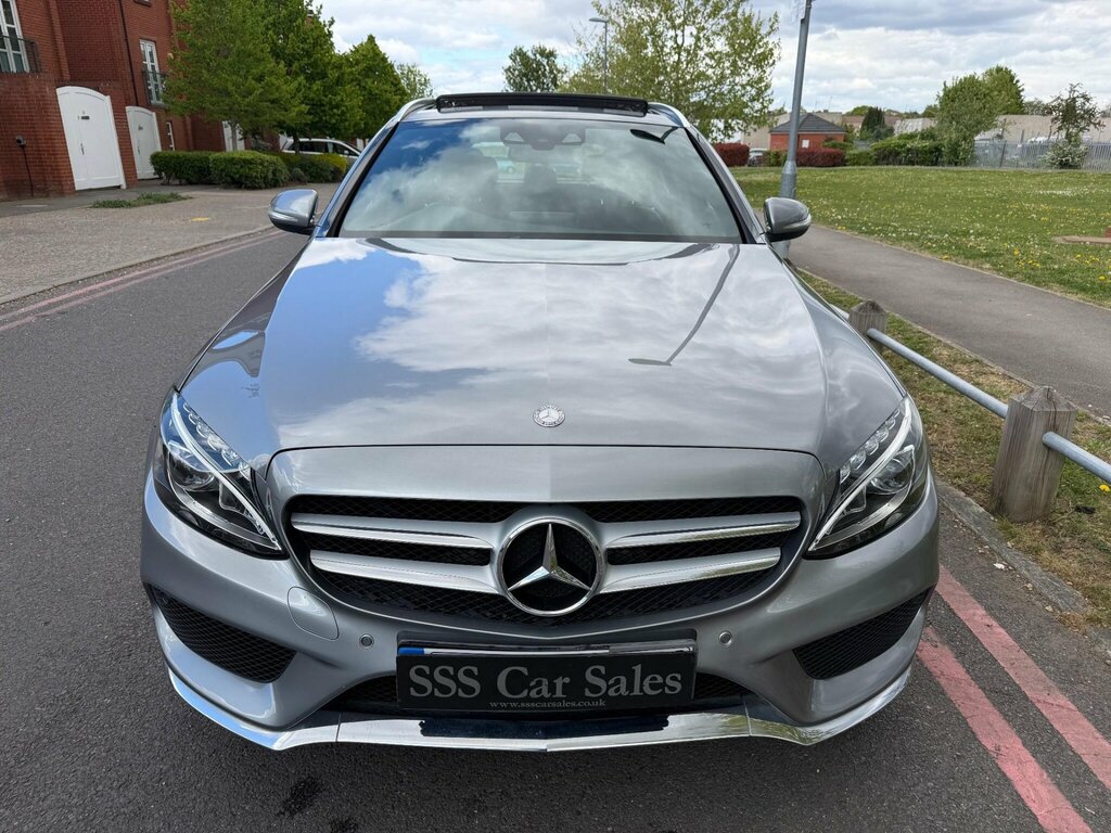 Mercedes-Benz C Class 2.0 C200 Amg Line 7G-tronic Euro 6 Ss SM64KDK Silver #3