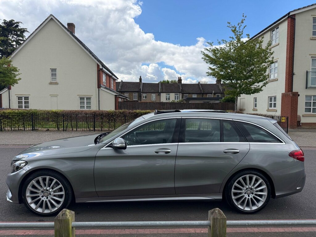Mercedes-Benz C Class 2.0 C200 Amg Line 7G-tronic Euro 6 Ss SM64KDK Silver #5