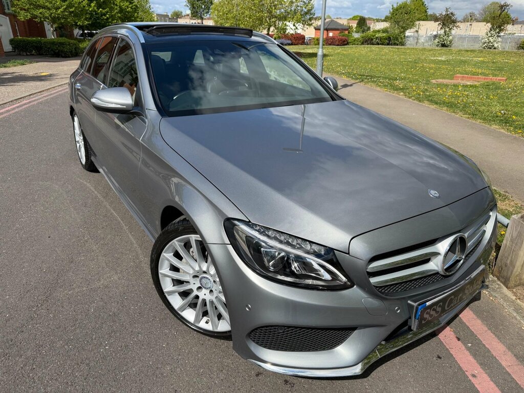 Mercedes-Benz C Class 2.0 C200 Amg Line 7G-tronic Euro 6 Ss Silver