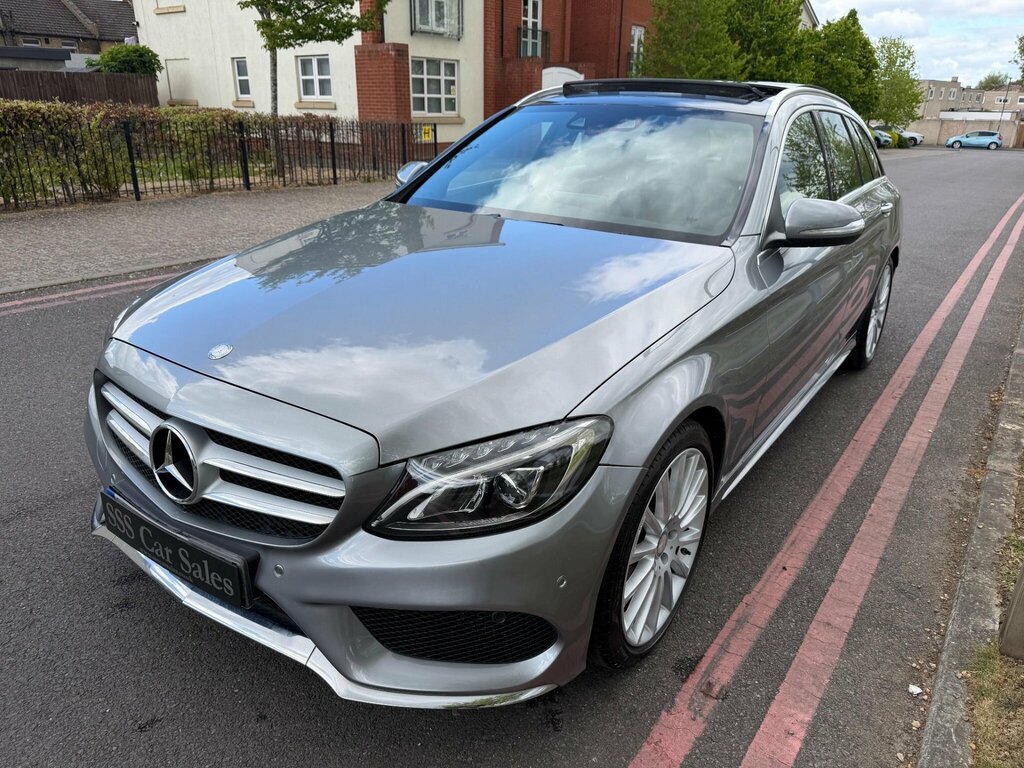 Mercedes-Benz C Class 2.0 C200 Amg Line 7G-tronic Euro 6 Ss SM64KDK Silver #4