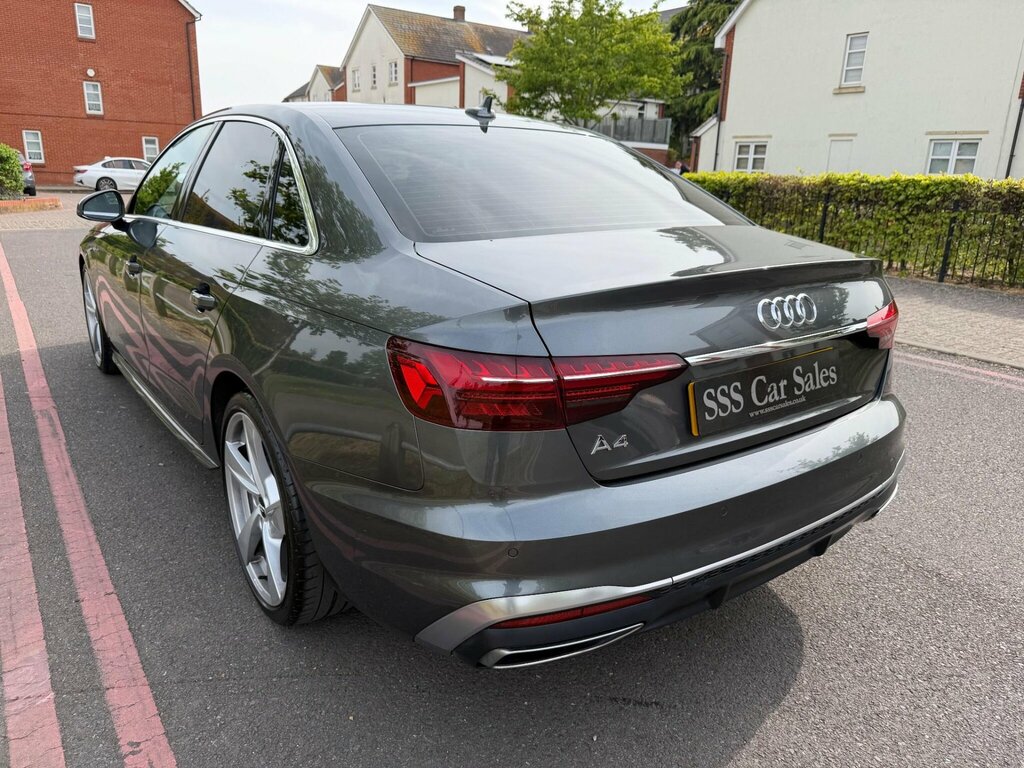 Audi A4 2.0 Tfsi 40 S Line S Tronic Euro 6 Ss GL20MYW Grey #6