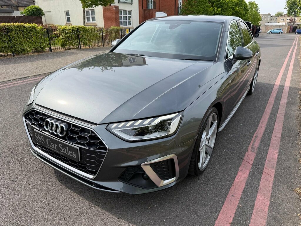 Audi A4 2.0 Tfsi 40 S Line S Tronic Euro 6 Ss GL20MYW Grey #4