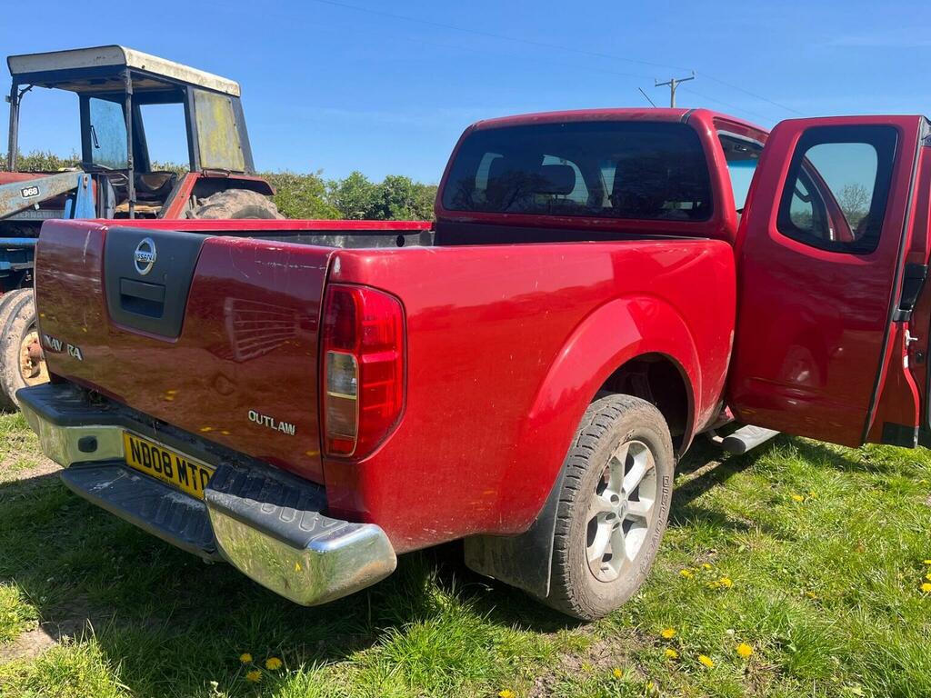 Nissan Navara 2.5 Dci Outlaw King Cab Pickup 200808 ND08MTO Red #6