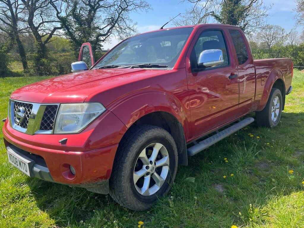 Nissan Navara 2.5 Dci Outlaw King Cab Pickup 200808 ND08MTO Red #2