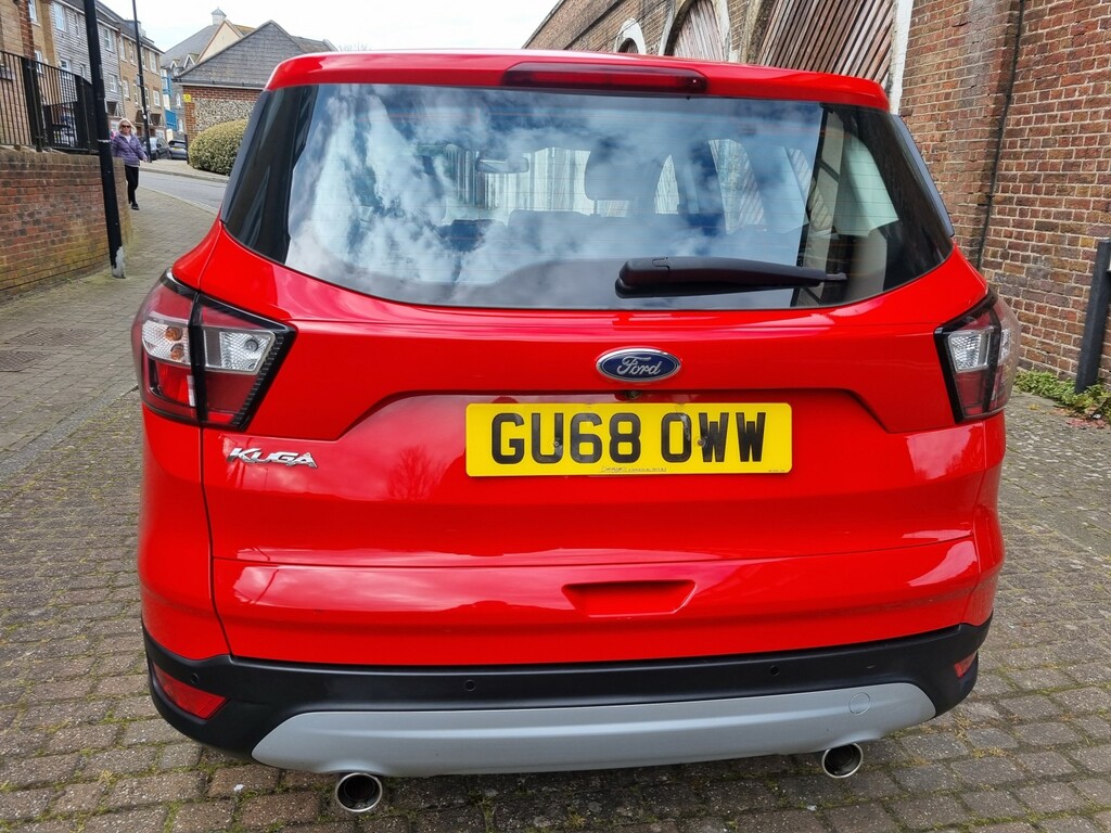 Ford Kuga Suv 2.0 Tdci Titanium 2018 GU68OWW Red #5
