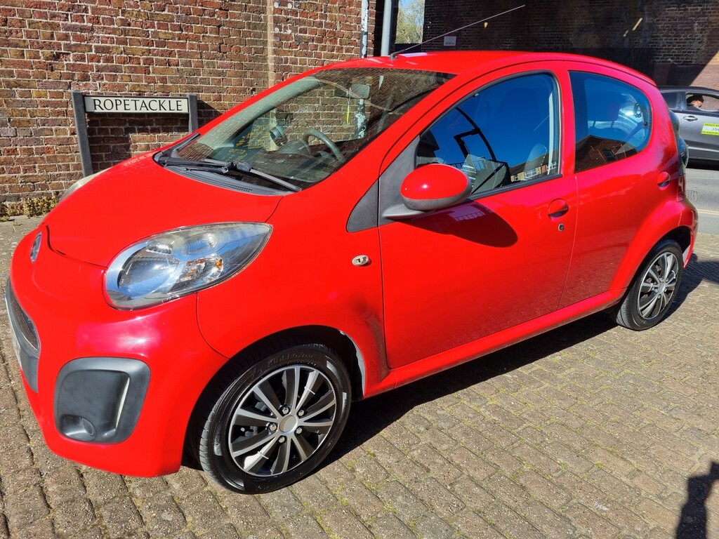 Citroen C1 Hatchback 1.0 I Vtr 2012 AJ12EWM Red #3