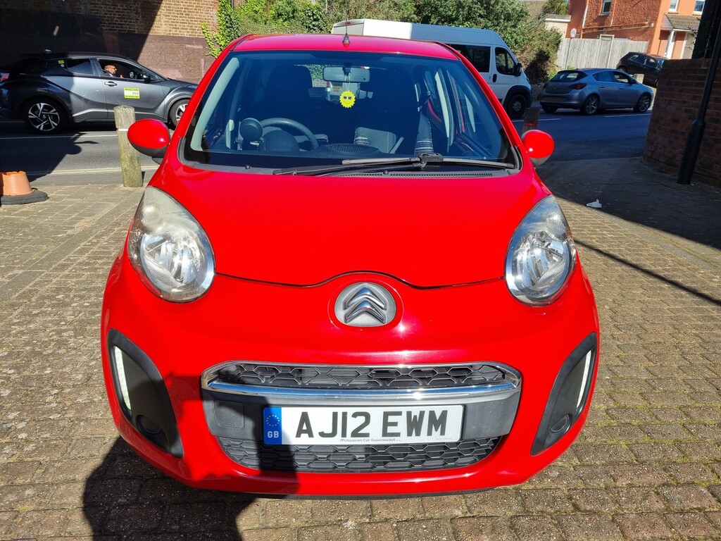 Citroen C1 Hatchback 1.0 I Vtr 2012 AJ12EWM Red #2