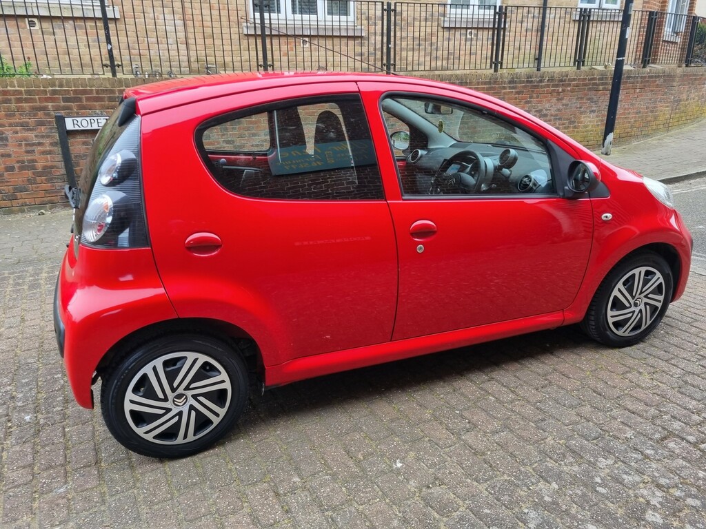 Citroen C1 Hatchback 1.0 I Vtr 2012 AJ12EWM Red #6