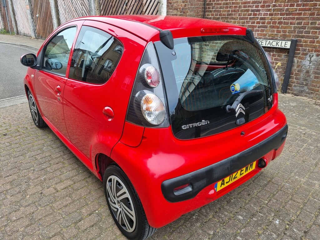 Citroen C1 Hatchback 1.0 I Vtr 2012 AJ12EWM Red #4