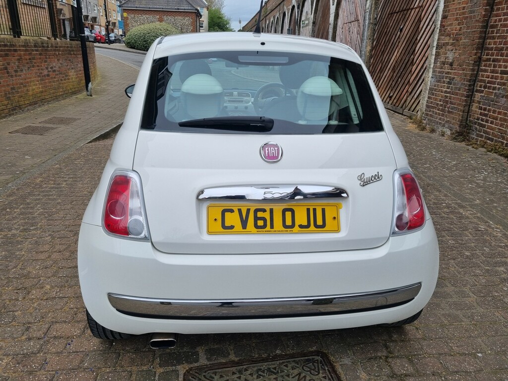 Fiat 500 Hatchback 0.9 500 0.9 Lounge 2011 White #5