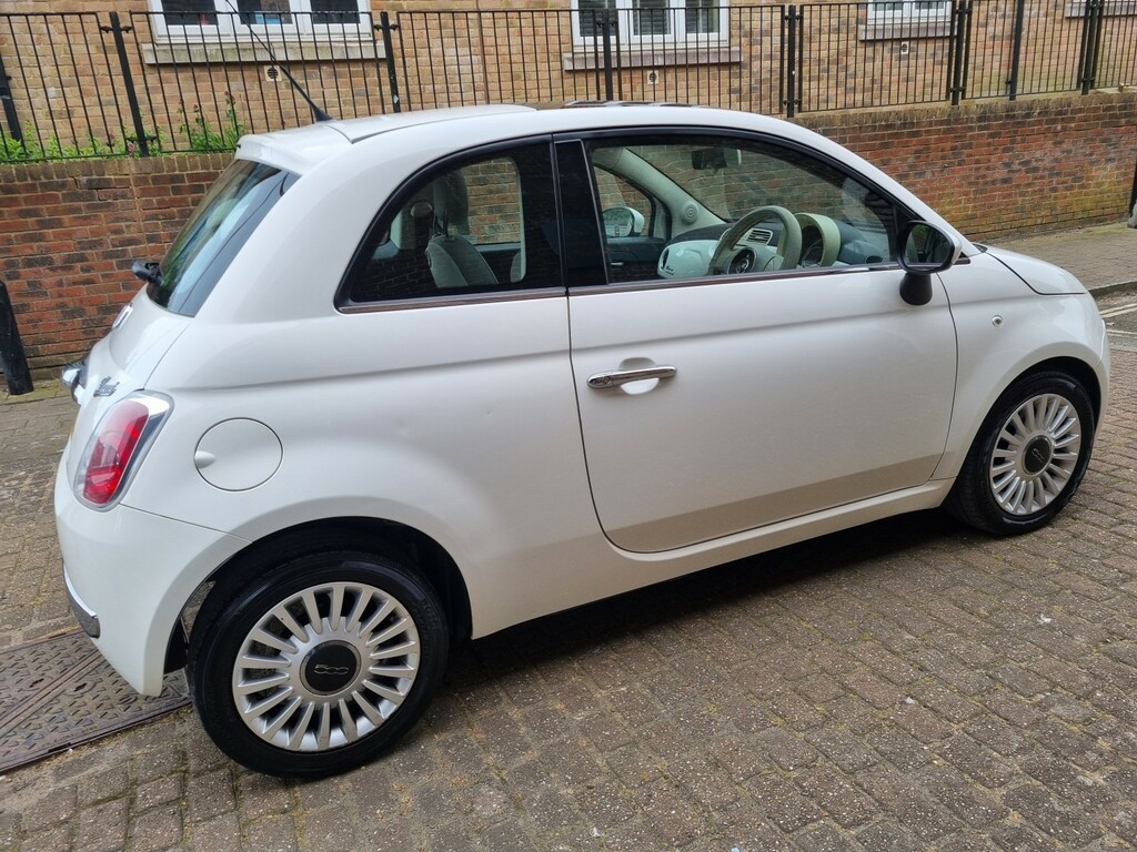 Fiat 500 Hatchback 0.9 500 0.9 Lounge 2011 White #6