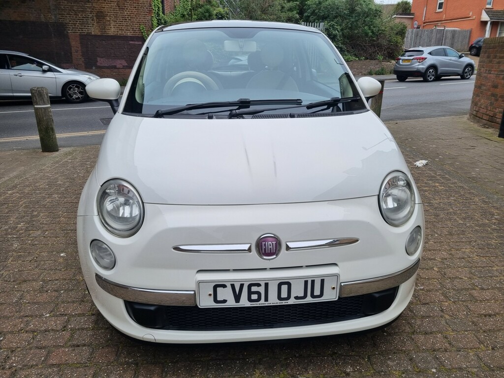 Fiat 500 Hatchback 0.9 500 0.9 Lounge 2011 White #2
