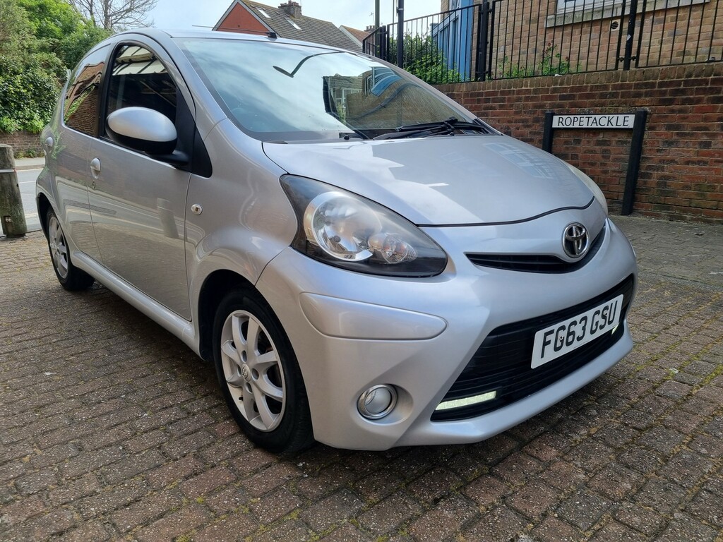 Toyota Aygo Hatchback 1.0 Vvt-i Mode 2013 Silver