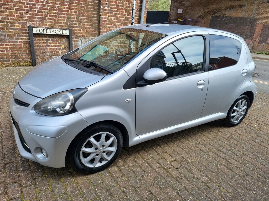 Toyota Aygo Hatchback 1.0 Vvt-i Mode 2013 FG63GSU Silver #3