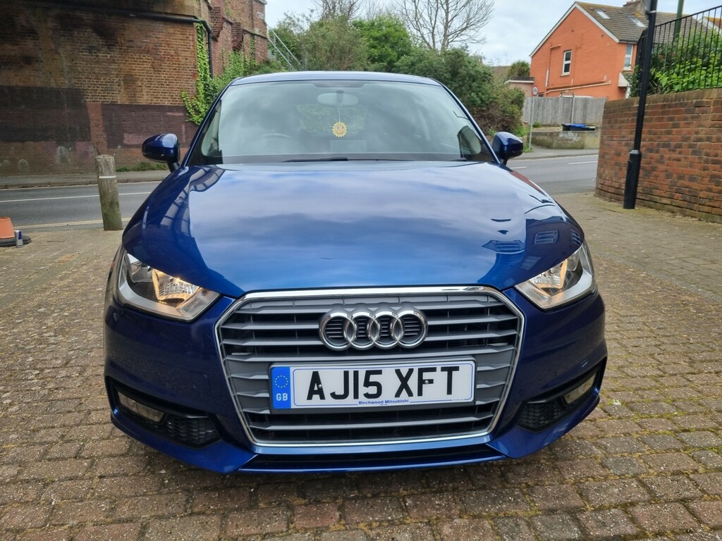 Audi A1 Hatchback 1.0 Tfsi Sport 2015 AJ15XFT Blue #2