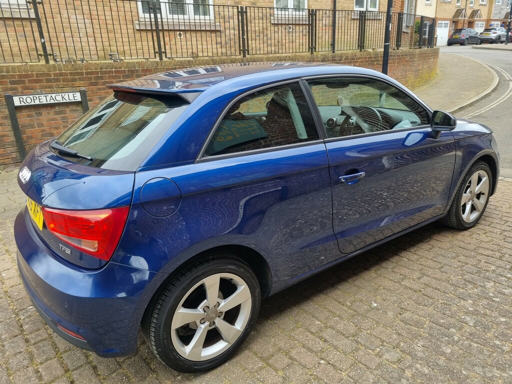 Audi A1 Hatchback 1.0 Tfsi Sport 2015 AJ15XFT Blue #6