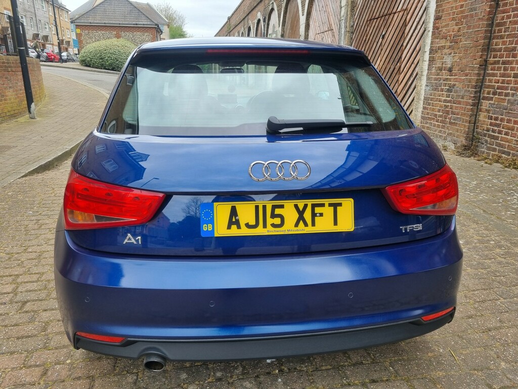 Audi A1 Hatchback 1.0 Tfsi Sport 2015 AJ15XFT Blue #5