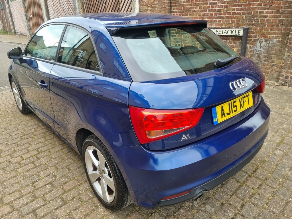 Audi A1 Hatchback 1.0 Tfsi Sport 2015 AJ15XFT Blue #4