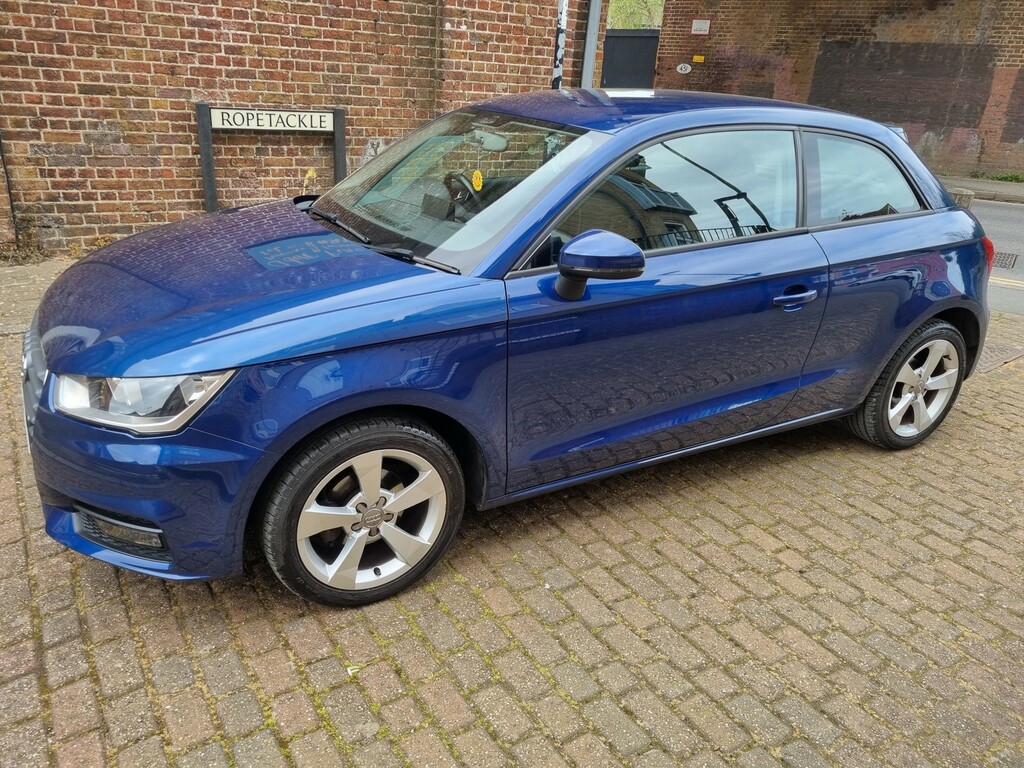 Audi A1 Hatchback 1.0 Tfsi Sport 2015 AJ15XFT Blue #3