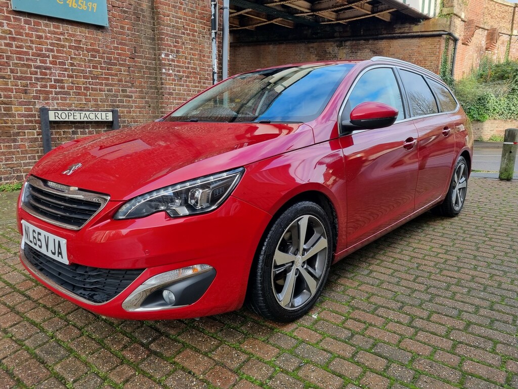 Peugeot 308 SW Estate 1.2 Puretech Allure 2015 Red #3