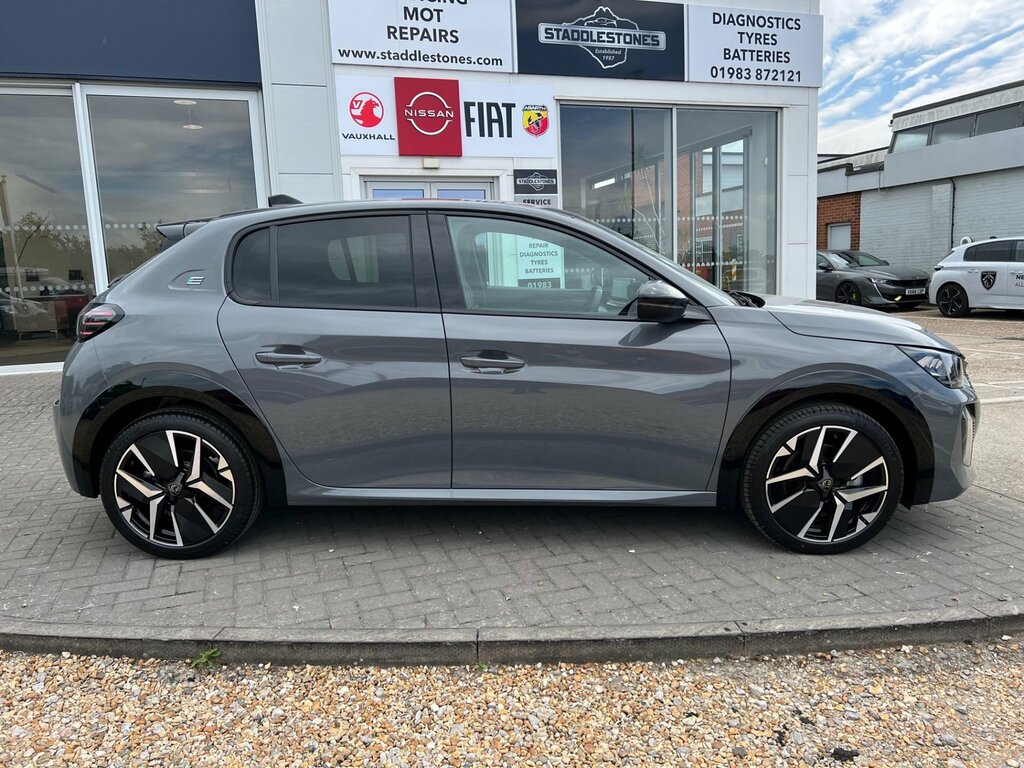 Peugeot e-208 Gt 50Kw Ev136 HW25EJC Grey #3