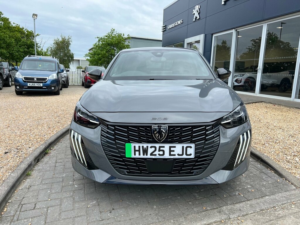 Peugeot e-208 Gt 50Kw Ev136 HW25EJC Grey #2