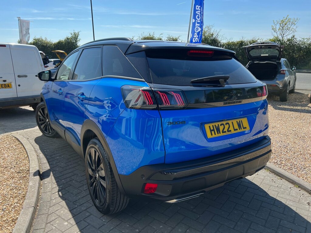 Peugeot 3008 Gt Premium 1.2 Puretech 130 Eat8 HW22LWL Blue #4