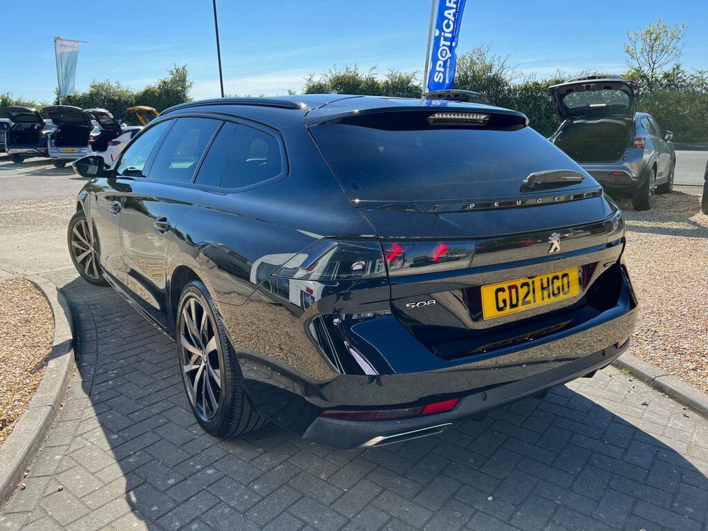 Peugeot 508 SW Gt-line 1.2 Puretech 130 Eat8 Black #4
